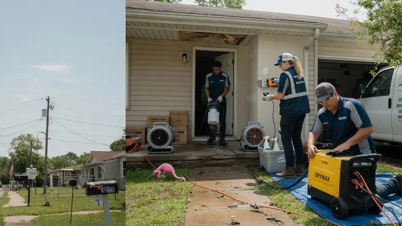 Storm Damage Water Removal in Burlington, OK near me